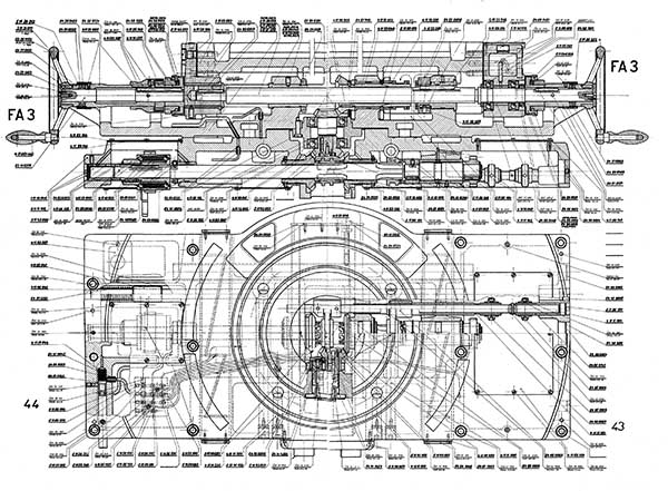 FA-3h Стол фрезерного верстата